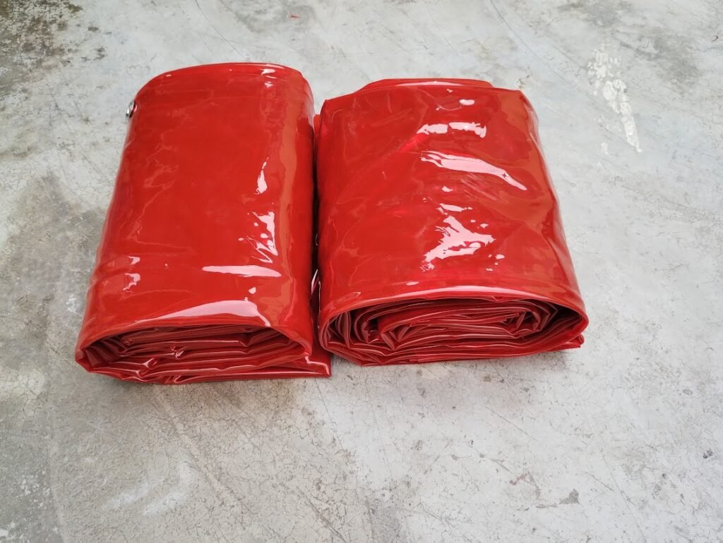 Cortinas rojas para soldadura - Marca BLOSBIT - Entrega Inmediata