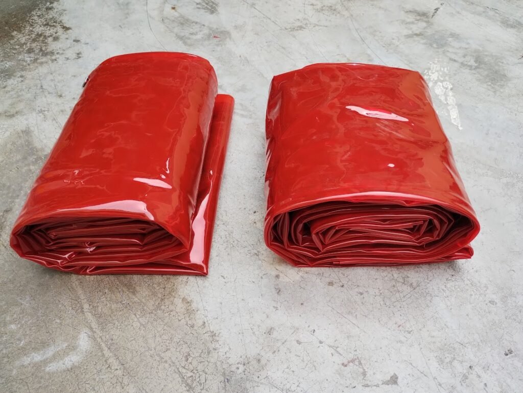 Cortinas para soldadura - color rojo - marca BLOSBIT