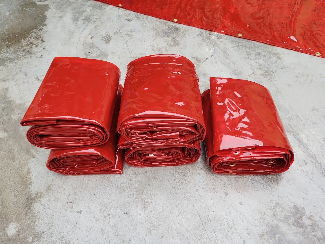 Cortinas para soldar - color rojo - Entrega Inmediata