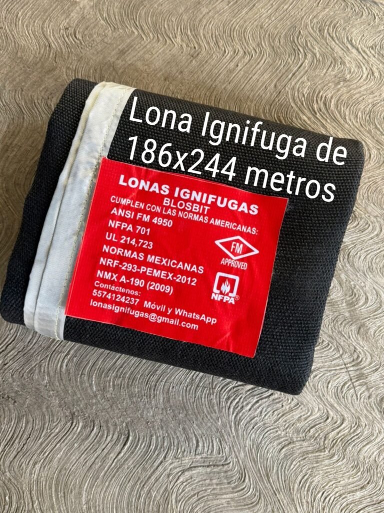 Lona Ignifuga de 186x244 metros Lona Ignifuga de 186x244