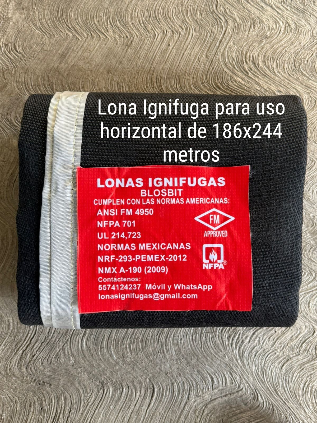 Lona Ignifuga para soldar